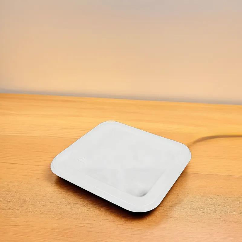 Lid Flat 14.5X14.5X1.4 IN PET Clear Square For Container 500/Case