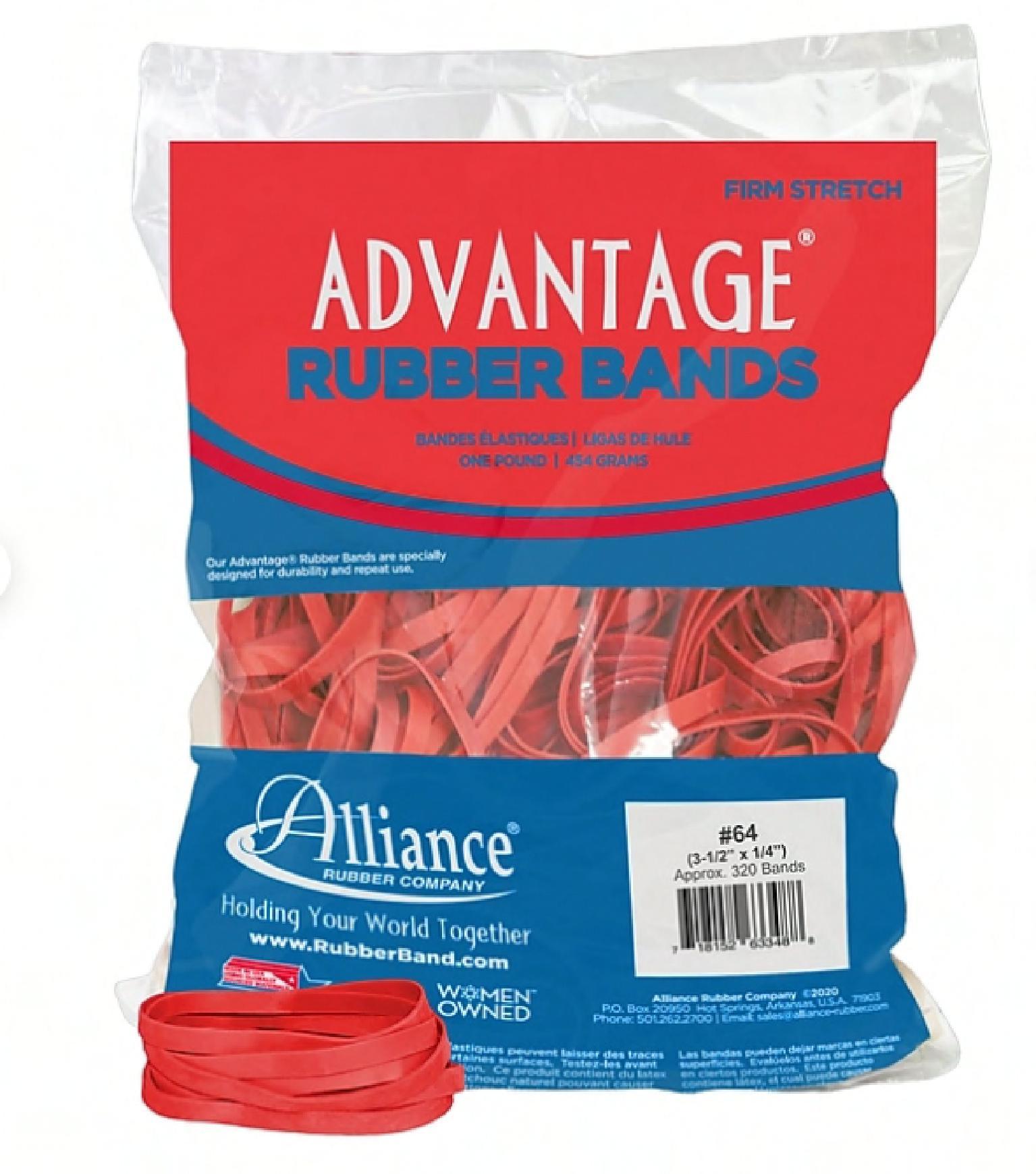 Rubber Band #64 1 LB 1/Bag