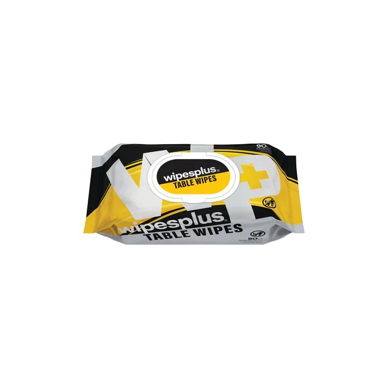 WipesPlus® Food Service Cleaning Wipe White Refill 90 Count/Pack 12 Packs/Case