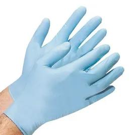 Gloves Medium (MED) Blue 2MIL Light Weight Nitrile Rubber Disposable Powder-Free 1000/Case