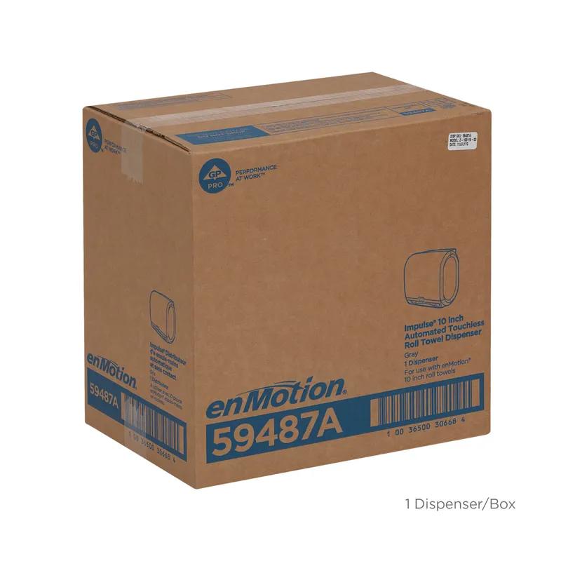 enMotion® Impulse® Paper Towel Dispenser 9.25X14.60X14 IN Gray 1-Roll Automatic Touchless 1/Each