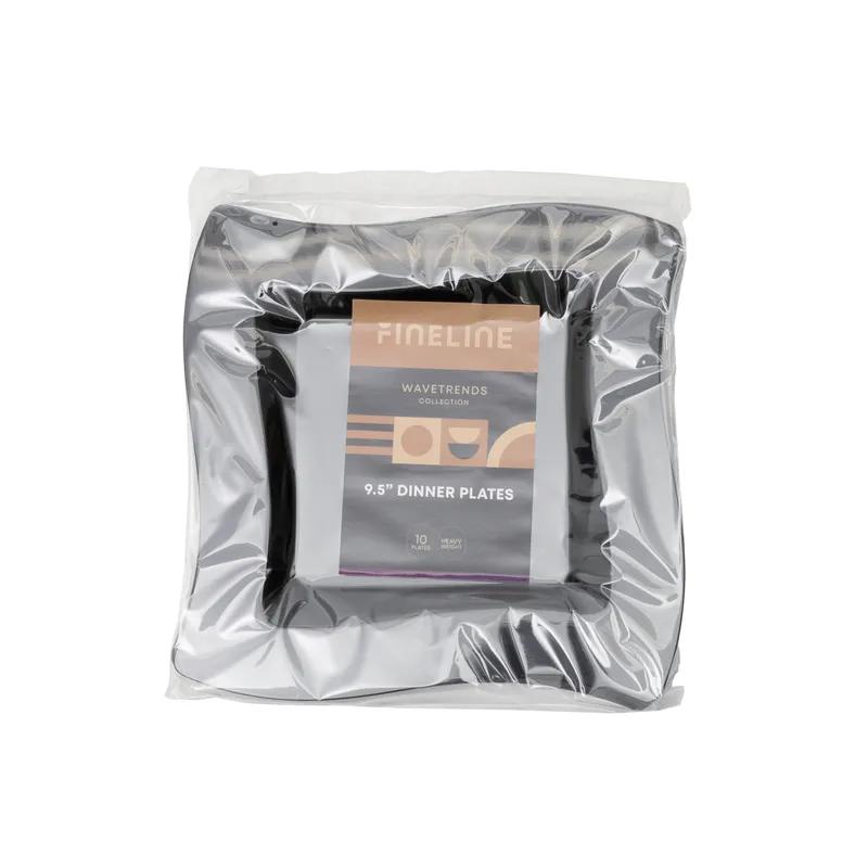 Wavetrends Plate PS Black 120/Case