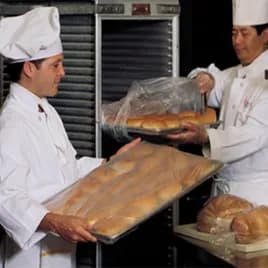 Bun Pan Bag Roll 21X6X35 IN LDPE 0.75MIL Clear With Open Ended Closure FDA Compliant Gusset 200/Roll