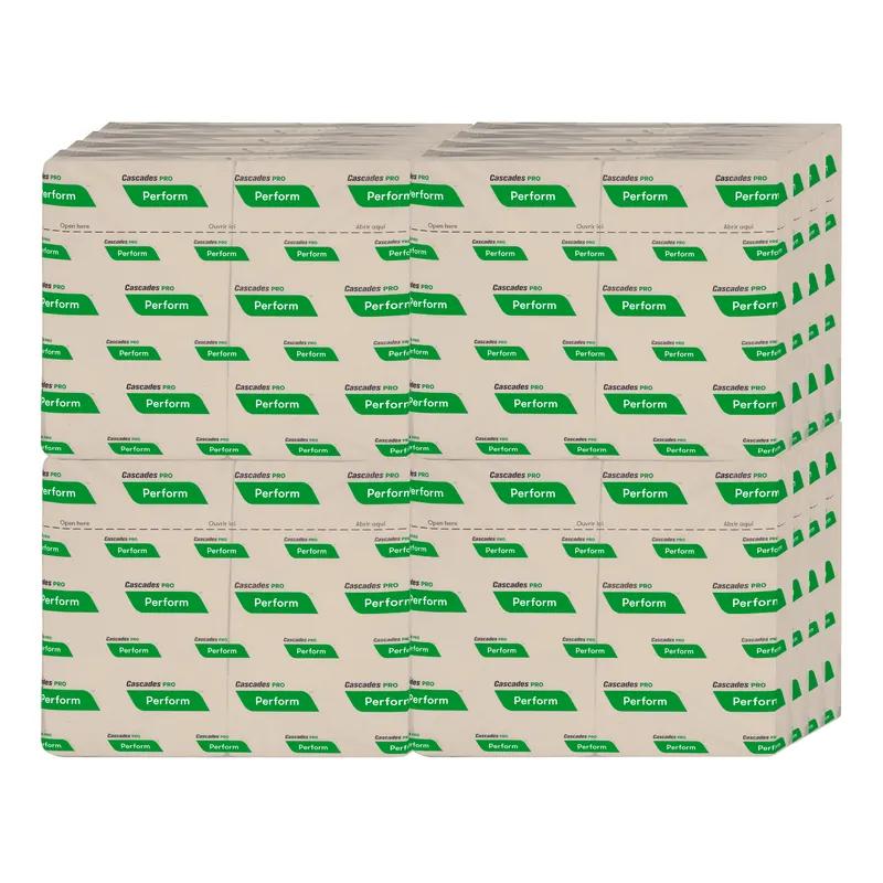 Cascades PRO Dispenser Napkins 8.5X12.6 IN Kraft Interfold Twin Pack 6016/Case
