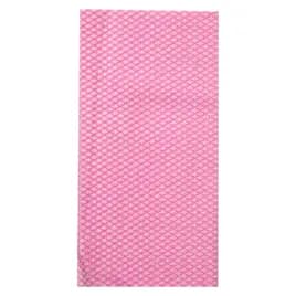 Food Service Cleaning Wipe 21.5X12.5 IN Pink White 200/Case