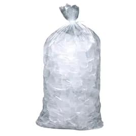 Ice Bag 11X20 IN 8 LB Metallocene (MET) 1.2MIL Clear Plain With Open Ended Closure 1000/Case