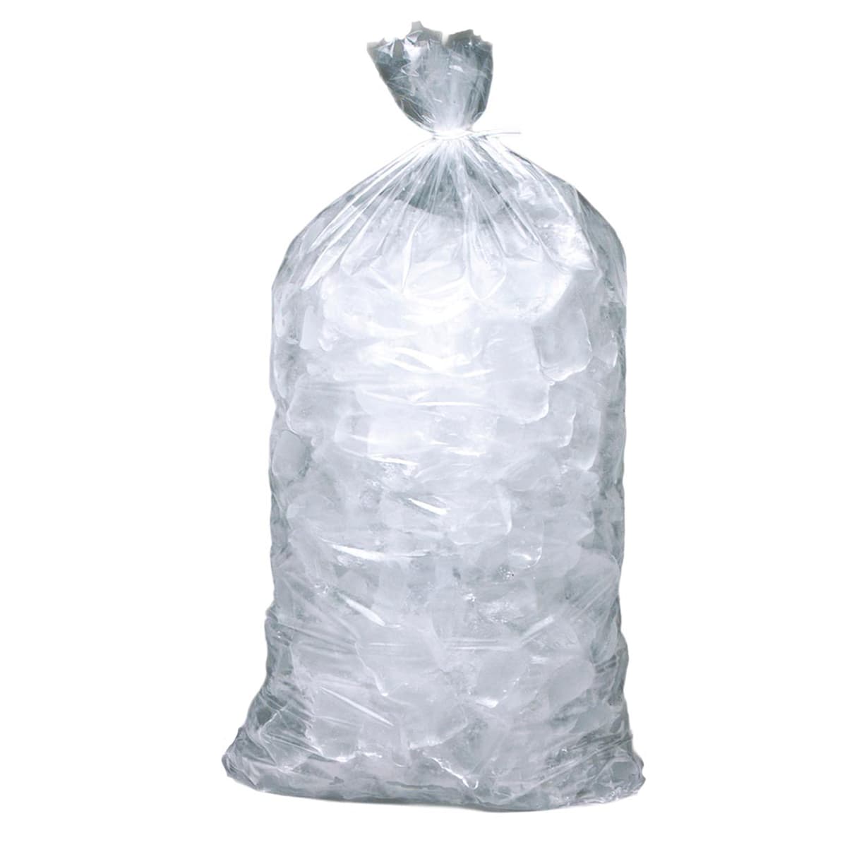 Ice Bag 11X20 IN 8 LB Metallocene (MET) 1.2MIL Clear Plain With Open Ended Closure 1000/Case