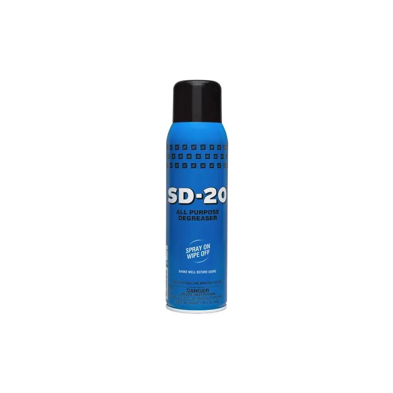 SD-20® Citrus Scent Degreaser All Purpose Cleaner 20 FLOZ Multi Surface Alkaline Aerosol RTU 12/Case