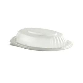 Lid Dome 1 Compartment PP Clear For Container Unhinged 250/Case