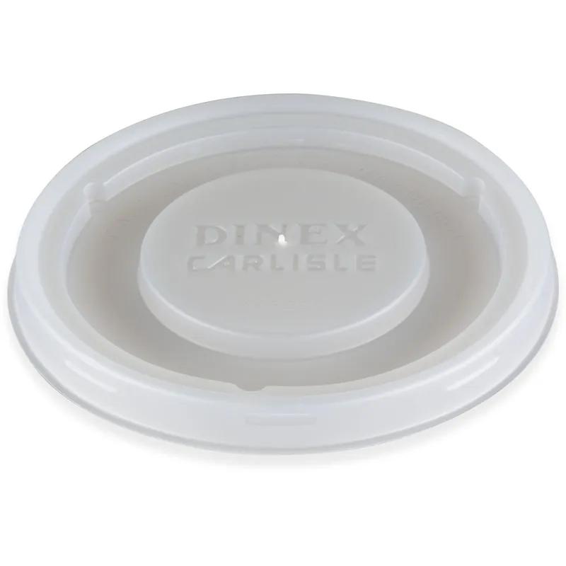 Dinex® Turnbury® Lid PS Translucent For 8 OZ Mug 5 OZ Bowl 1500/Case