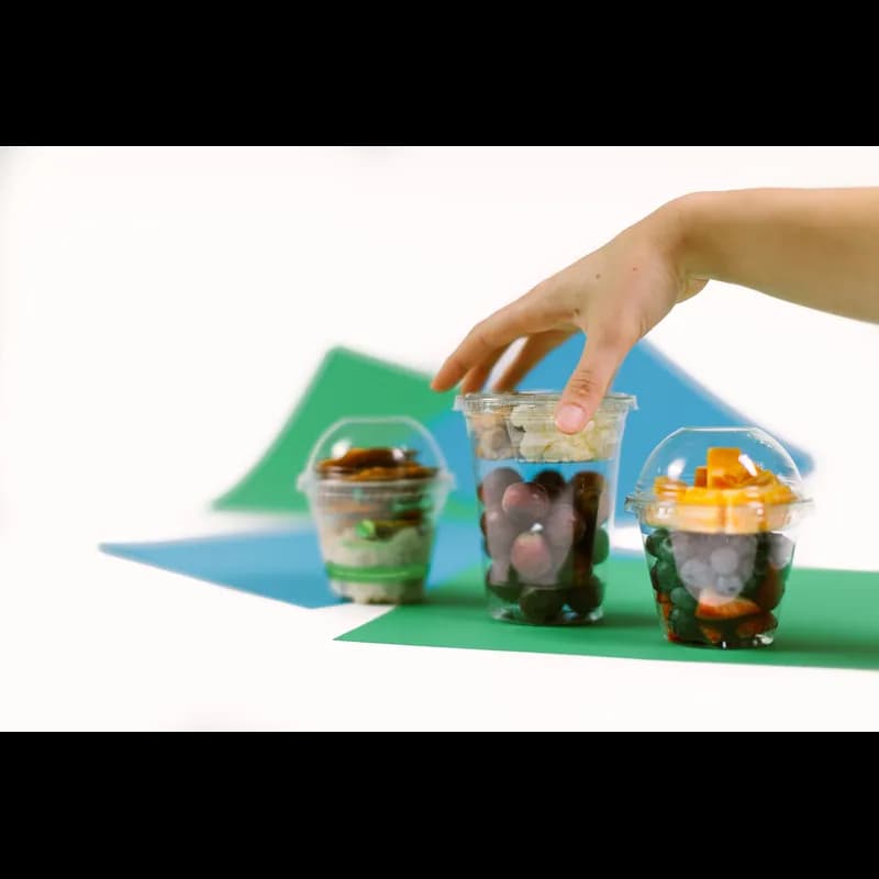 Greenware® Cold Cup Old Fashioned Squat 9 OZ PLA Clear 1000/Case