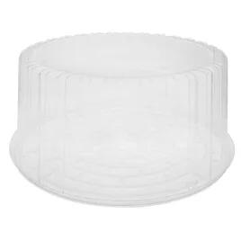 Showcake Cake Container & Lid Combo With High Dome Lid 12X5 IN OPS Clear Round 55/Case