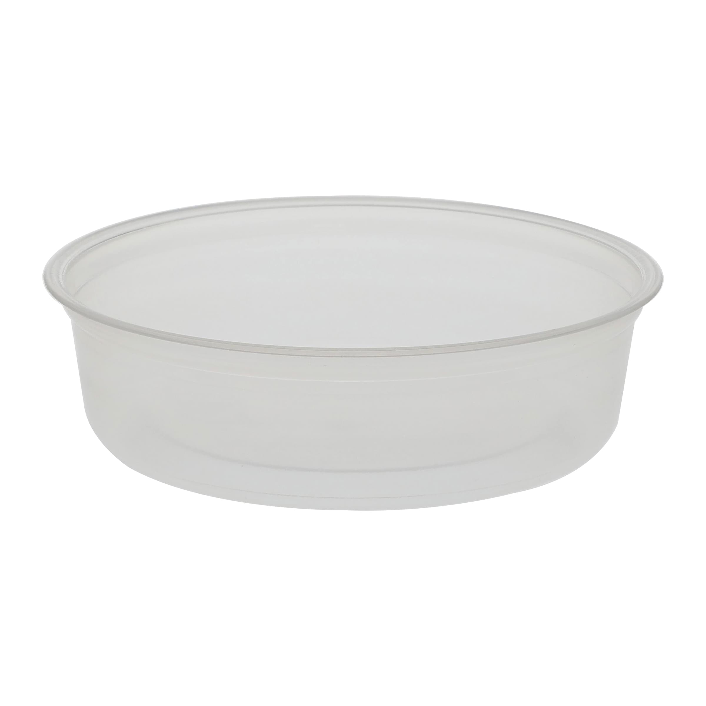 Pro-Kal® Deli Container Base 6 OZ PP Clear Round 500/Case