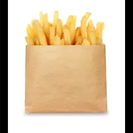 Bagcraft® EcoCraft® French Fry Bag 4X3 IN Natural 2000/Case