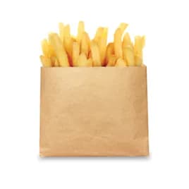 Bagcraft® EcoCraft® French Fry Bag 4X3 IN Natural 2000/Case