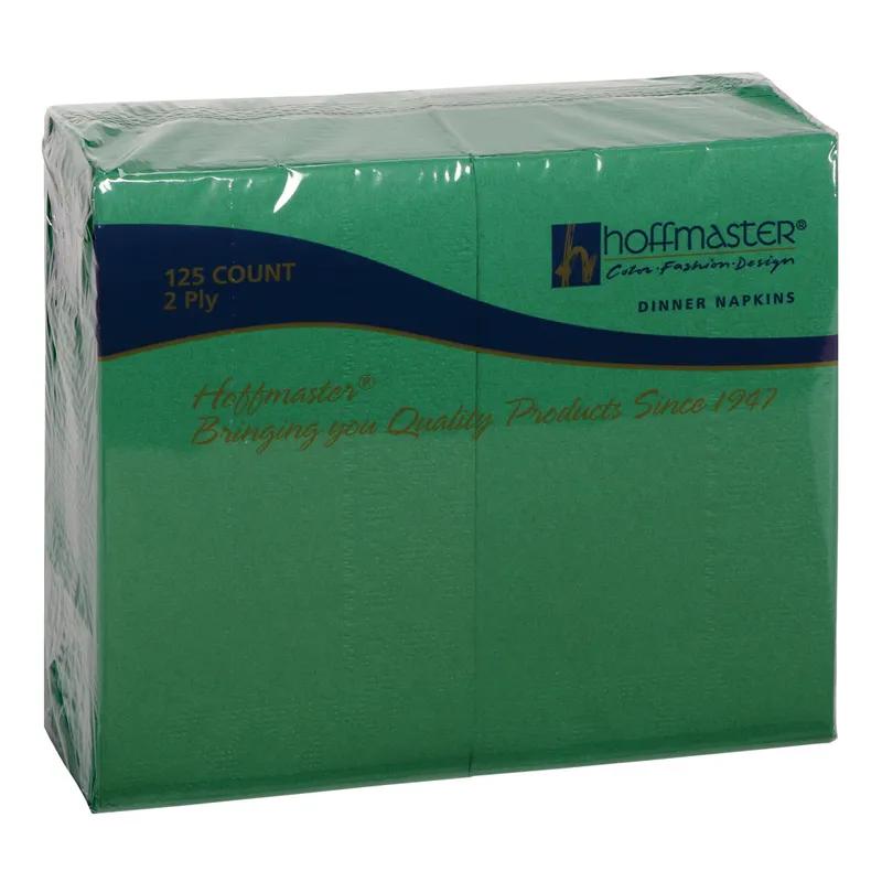Dinner Napkins Green Paper 2PLY 1/8 Fold 1000/Case