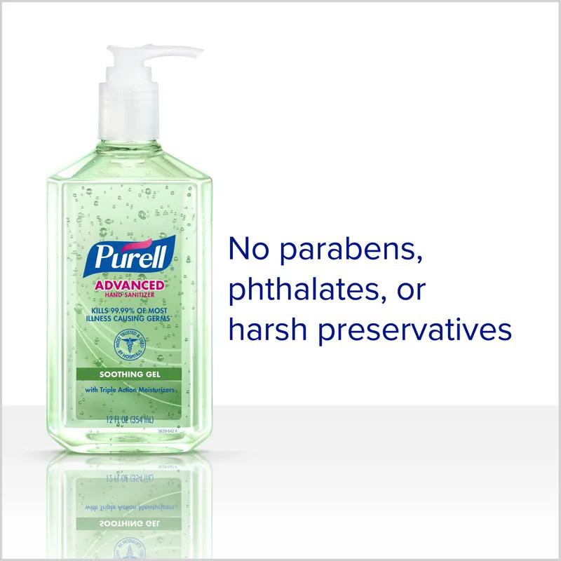 Purell® Hand Sanitizer Gel Pump Bottle 12 FLOZ 2.25X2.75X6.62 IN Fresh Scent 70% Ethyl Alcohol NXT 12/Case