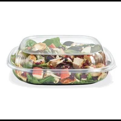 Fresh 'n Clear® Bowl Large (LG) 32 OZ PET Clear Square Shallow 150/Case