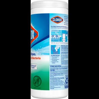 Clorox® Fresh Scent One-Step Disinfectant Multi Surface Wipe Bleach-Free Antibacterial 35 Count/Pack 12 Packs/Case