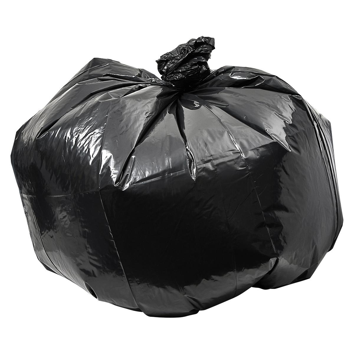 Victoria Bay Can Liner 40X47 IN Black Plastic 1.7MIL Extra Extra Heavy 100/Case