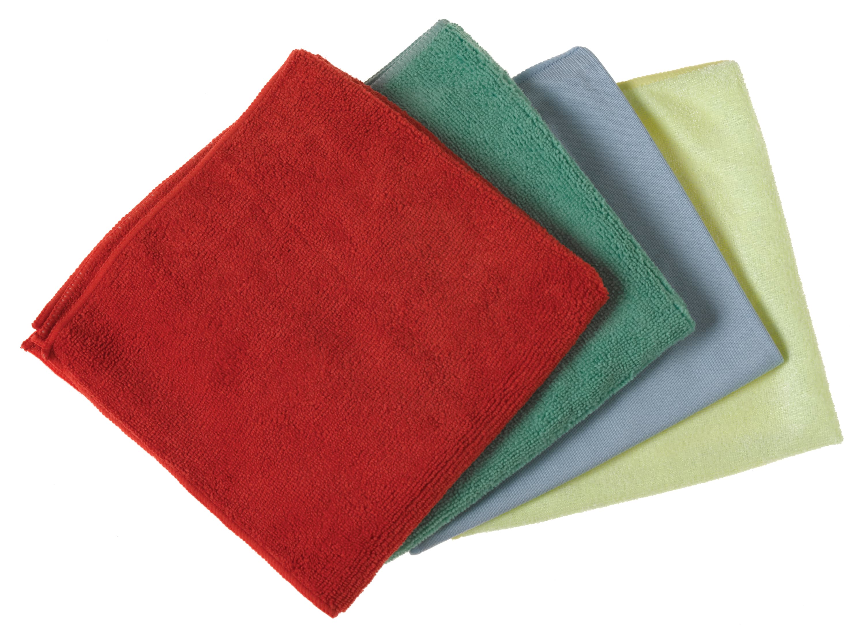 MaxiPlus® All Purpose Cleaning Cloth 16X16 IN Microfiber Green 72/Case