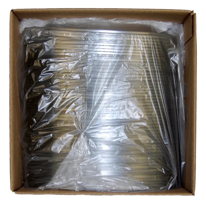 Lid Dome 10.8X10.8X1.25 IN 1 Compartment PET Clear Square For 80-160 OZ Bowl Unhinged 50/Case