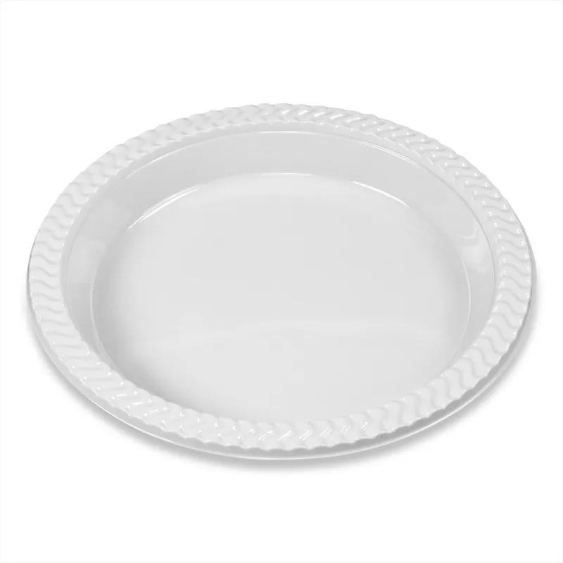 Plate 10 IN HIPS White Heavy 400/Case