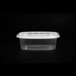 Deli Container Base 12 OZ Plastic Clear Rectangle 400/Case