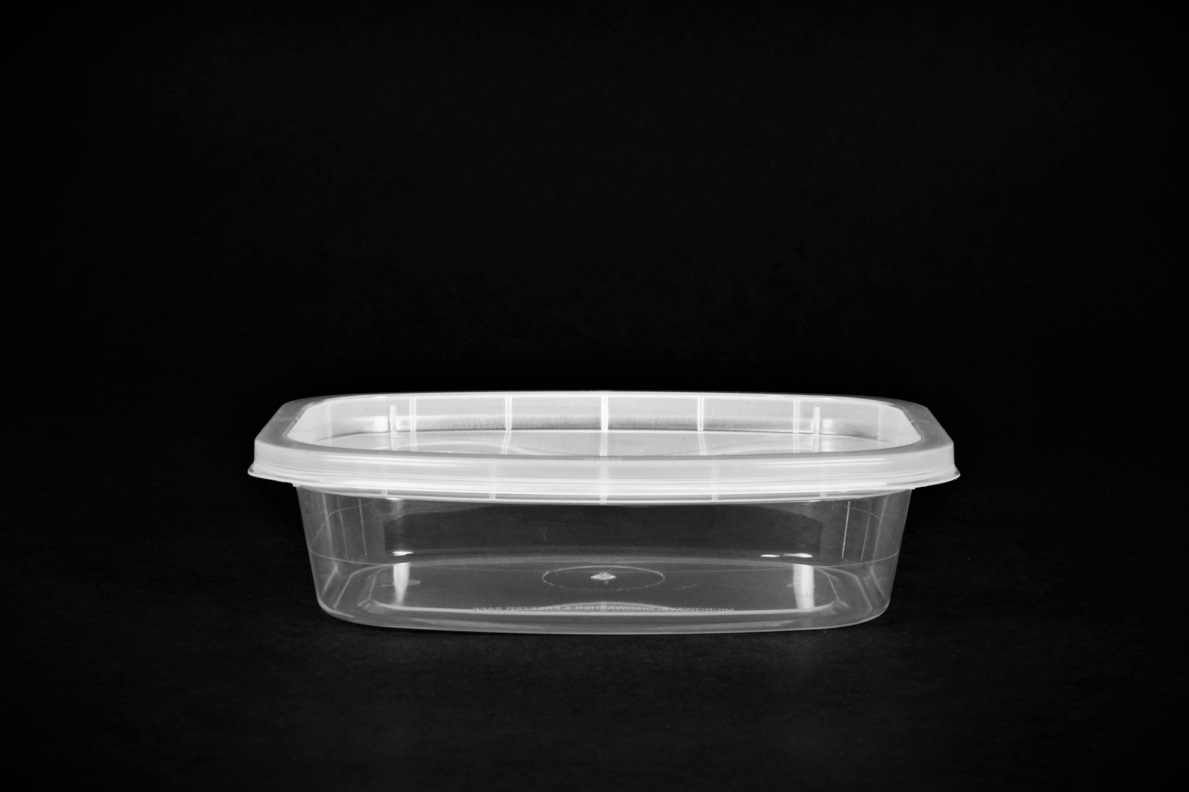 Deli Container Base 8 OZ Plastic Clear 400/Case