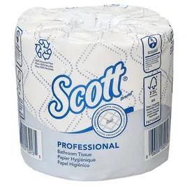 Scott® Essential Toilet Paper & Tissue Roll 4X4 IN 2PLY White Core Standard (SRB) 473 Sheets/Roll 80 Rolls/Case