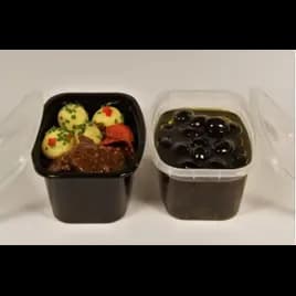 Deli Container Base 16 OZ Plastic Clear Rectangle 400/Case