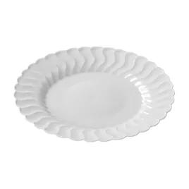 Plate 6 IN Plastic White Round 180/Case