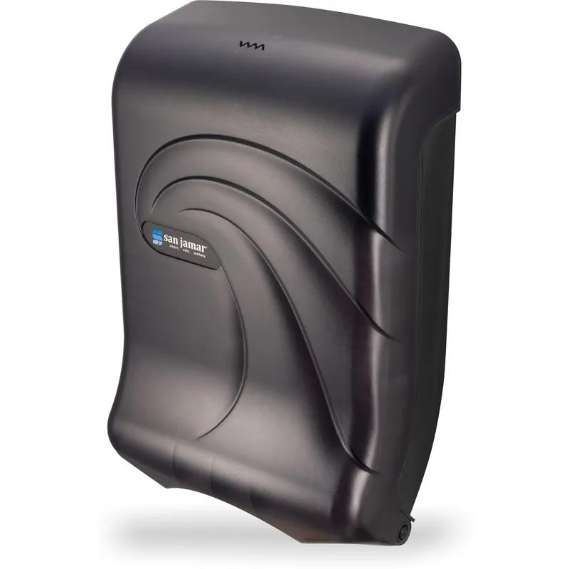 San Jamar Oceans® Paper Towel Dispenser Plastic Smoke Multifold C-Fold 1/Each