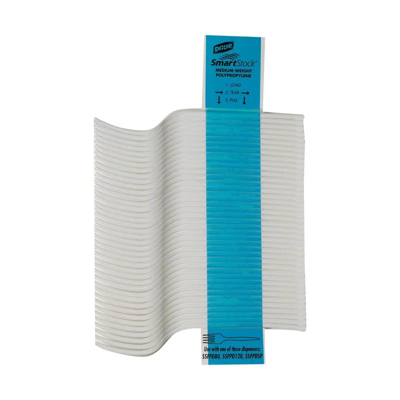 Dixie® Ultra SmartStock® Series-B Fork PP White Medium Weight Refill 960/Case