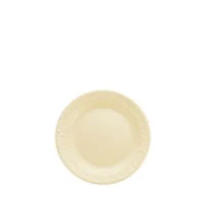 Dart® Quiet Classic® Plate 6 IN Polystyrene Foam Gold Round Laminated 1000/Case