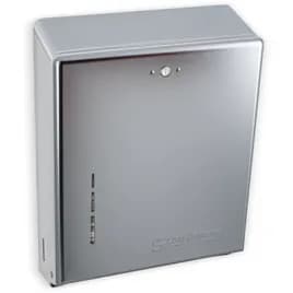 San Jamar Paper Towel Dispenser 4.25X11.75X15.25 IN Plastic Chrome One-At-A-Time Dispensing 1/Case