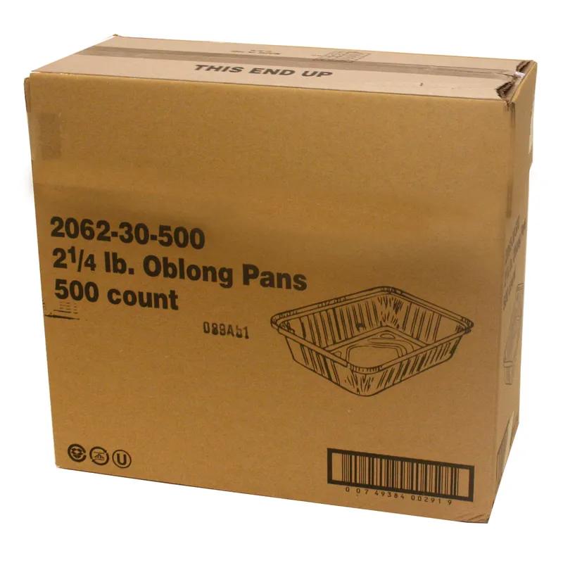 Bread & Loaf Pan 40 OZ 8.5X6X1.75 IN Aluminum Silver Rectangle 500/Case