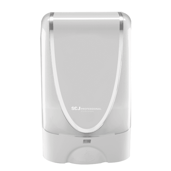SC Johnson Professional® Hand Sanitizer & Soap Dispenser 1200 mL White Plastic Touchless Surface Mount 1/Each