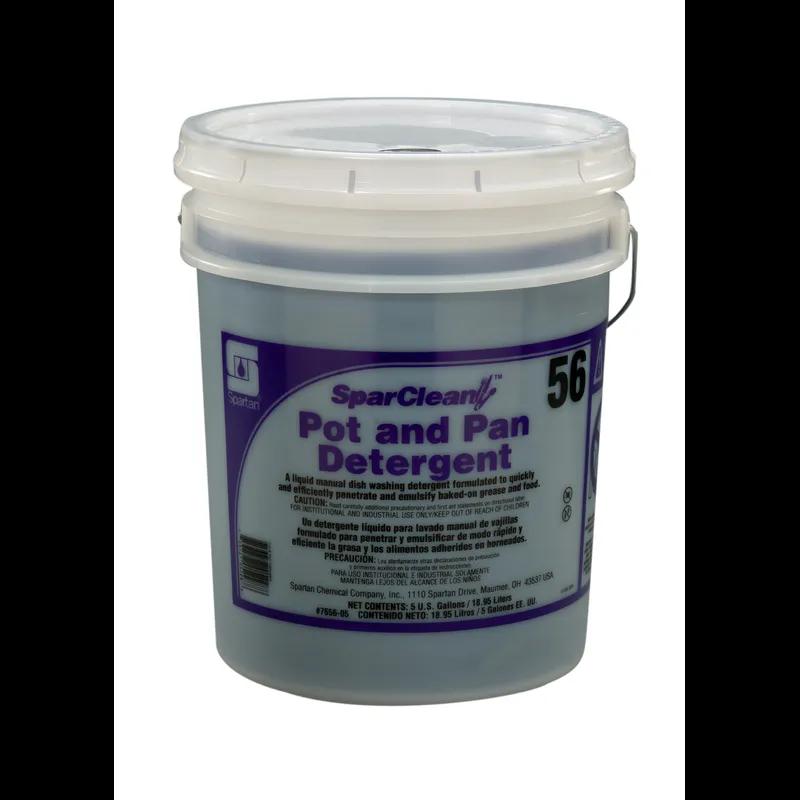 SparClean® Pot and Pan Detergent 56 Pleasant Scent Manual 5 GAL Alkaline Liquid 1/Pail