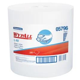 WypAll® L40 Cleaning Towel 12.2X10 IN DRC White Centerpull 200 Sheets/Roll 2 Rolls/Case 400 Sheets/Case