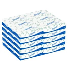 Surpass® Facial Tissue 8.3X7.8 IN 2PLY White Flat Box 100 Sheets/Pack 30 Packs/Case 3000 Sheets/Case