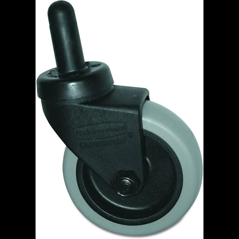 Caster 3X2X5.75 IN Plastic Metal Gray Black 1/Each