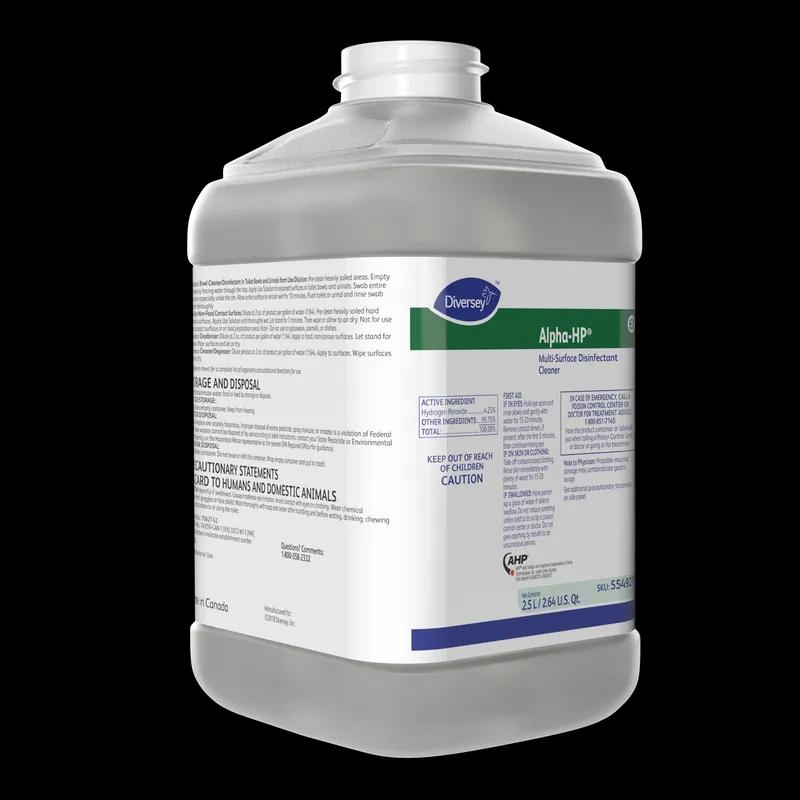 Alpha-HP® Citrus Scent One-Step Disinfectant 2.5 L Multi Surface Daily Liquid Concentrate For J-Fill® 2/Case