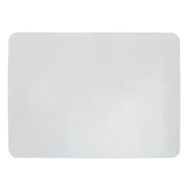 Cake Board 1/2 Size 18X14 IN Corrugated Paperboard White Rectangle Single Wall 50/Bundle