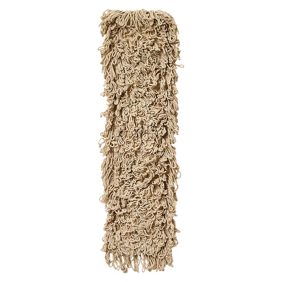 Bristles Dust Mop 24X5 IN Natural Cotton Loop End Launderable 1/Each