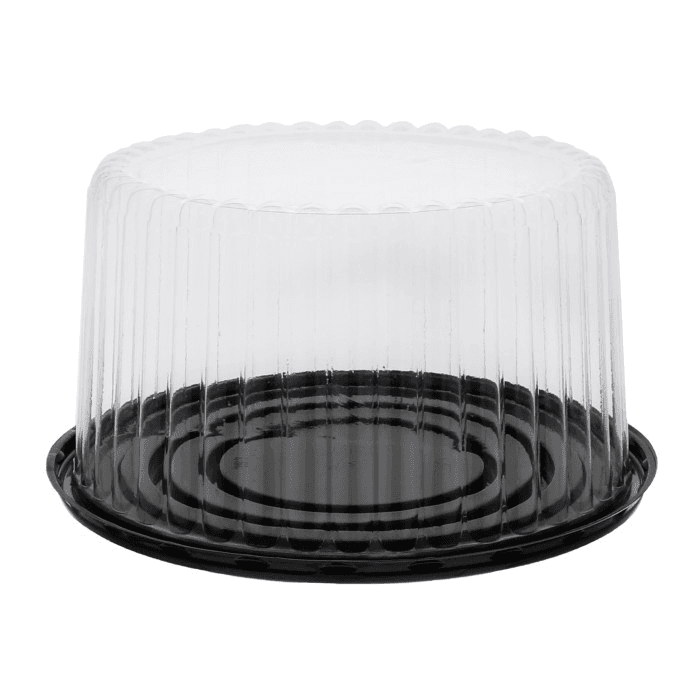 Cake Container & Lid Combo 7X5.5 IN Fluted Tall 100/Case