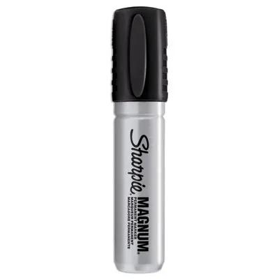 Sharpie® Magnum Permanent Marker Black 12 Count/Pack 1 Packs/Case 12 Count/Case