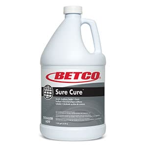 Sure Cure™ Mild Scent Floor Sealer & Finish 1 GAL RTU Liquid Acrylic Urethane 4/Case