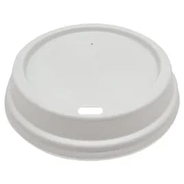 Victoria Bay Lid Dome PS White For 10-20 OZ Hot Cup 1000/Case