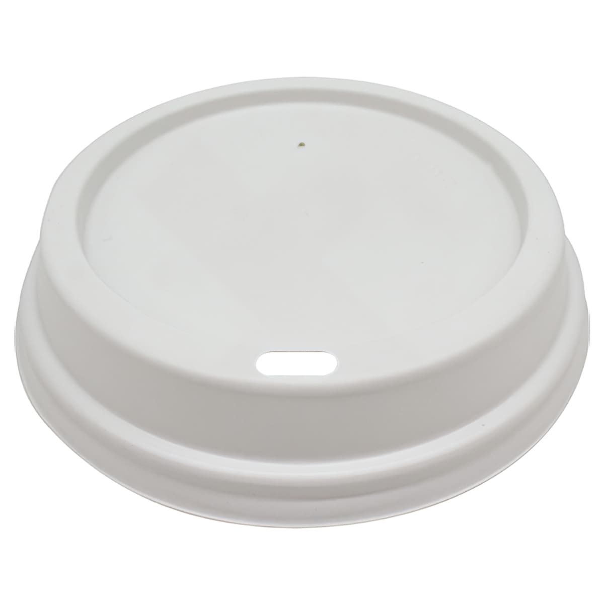 Victoria Bay Lid Dome PS White For 10-20 OZ Hot Cup 1000/Case